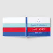 Livre D'or Ancre Red Blue Beach Accueil (Complet)