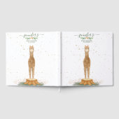 Livre D'or Animaux Chic Mignons Fête de Bébé Lama (Complet)