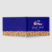 Livre D'or Animaux sauvages avec une frontière Empreinte de l (Complet)