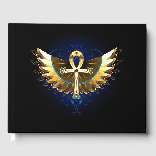 Livre D'or Ankh or avec ailes (Recto)