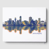 Livre D'or Ann Arbor Skyline (Verso)