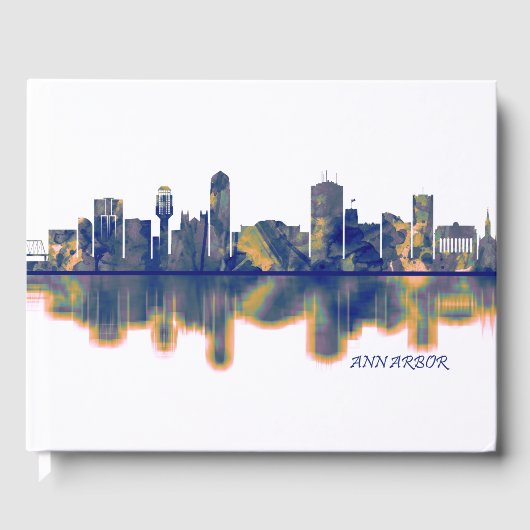Livre D'or Ann Arbor Skyline (Recto)