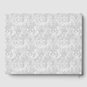 Livre D'or Anniversaire du diamant à deux photos d'argent (Verso)