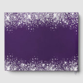 Livre D'or Anniversaire violet argent parties scintillant mon (Verso)