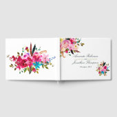 Livre D'or Aquarelle Boho Chic Floral Mariage (Complet)