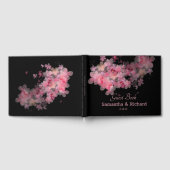 Livre D'or Aquarelle délicate rose floral (Complet)