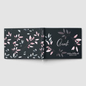 Livre D'or Aquarelle douce de la marine rose (Complet)