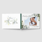 Livre D'or Aquarelle Eucalyptus Mariage PHOTO (Complet)