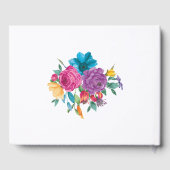 Livre D'or Aquarelle Fiesta Quinceañera (Verso)