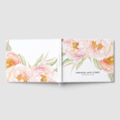 Livre D'or Aquarelle Florale Pink Peonies (Complet)