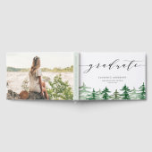 Livre D'or Aquarelle Forêt Bois Graduation (Complet)