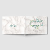 Livre D'or Aquarelle luxuriante Branches d'olive Mariage de c (Complet)