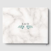 Livre D'or Aquarelle luxuriante Branches d'olive Mariage de c (Verso)