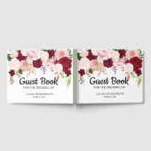 Livre D'or Aquarelle mariage Brousse Bourgogne (Complet)