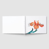 Livre D'or Aquarelle mexicaine Fleur Mariage (Complet)