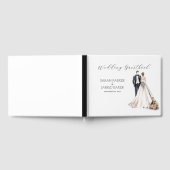 Livre D'or Aquarelle Nouveaux mariés (Complet)