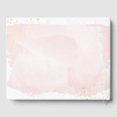 Livre D'or Aquarelle rose x Bat mitzvah or (Verso)