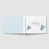 Livre D'or Aquarelle Rustique Arbre d'hiver Mariage (Complet)