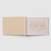 Livre D'or Aquarelle subtile Mariage floral (Complet)