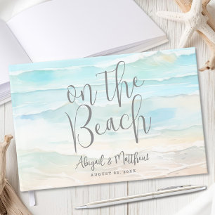 Livre D'or Aquarelle sur le mariage à la plage