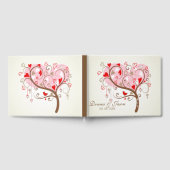 Livre D'or Arbre Avec Oiseaux Et Coeurs (Complet)