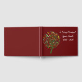 Livre D'or Arbre de vie art mémoire funéraire (Complet)