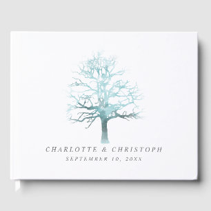 Livre D'or Arbre d'empreintes digitales du mariage