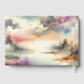 Livre D'or Arbres et oiseaux en aquarelle (Verso)