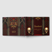 Livre D'or Arche gothique aux crânes. (Complet)