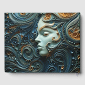 Livre D'or Art 3D de la femme Lune (Verso)