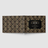 Livre D'or Art Déco Black Gatsby 1920 Style Mariage (Complet)