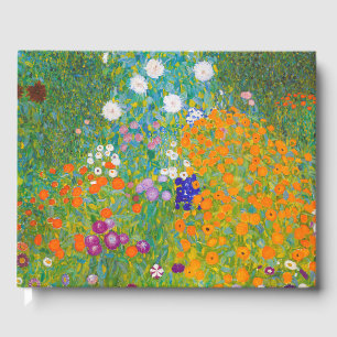 Livre D'or Art floral de jardin de campagne vintage de Gustav