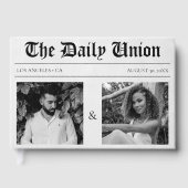 Livre D'or Article de journal Mariage (Recto)