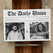 Livre D'or Article de journal Mariage