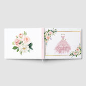 Livre D'or ArtsApp H2 Ombre Blush Pink Sparkling Quinceanera (Complet)