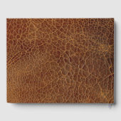 Livre D'or Aspect cuir (Verso)