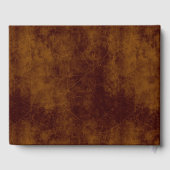 Livre D'or Aspect cuir | Registre de présence (Verso)