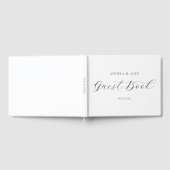 Livre D'or Assez Élégant Mariage Script Swash (Complet)