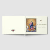 Livre D'or Assomption catholique des funérailles commémorativ (Complet)