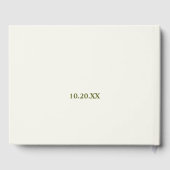 Livre D'or Austin, Mariage TX (Verso)