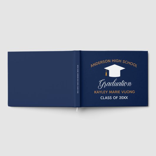 Livre D'or Autographe 2025 de la Marine Blue School (Complet)
