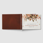 Livre D'or Automne Feuilles Russe Pays Boho Mariage (Complet)