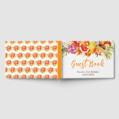 Livre D'or Autumn Fall Harvest Birthday (Complet)