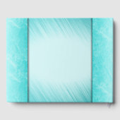 Livre d'or aux colonnes de marbre sarcelle (Verso)