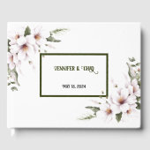 Livre d'or aux fleurs blanches (Recto)