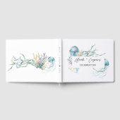 Livre d'or aux méduses, aquarelle sous la mer (Complet)