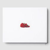 Livre d'or aux Roses Rouges Vibrantes (Verso)