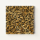 Livre d'or avec motif imprimé léopard sauvage et e (Dos)