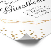 Livre d'or avec photo instantanée Fleurs vert ivoi (Coin)