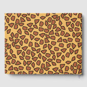 Livre D'or Baby Giraffe, Baby shower (Verso)